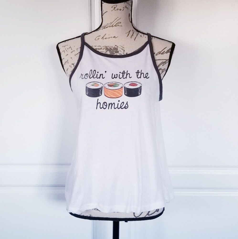 2KUHL GRAPHIC SUSHI TANK TOP